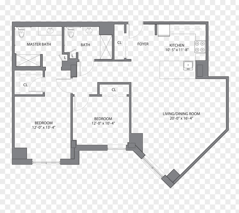 House Floor Plan Tile PNG