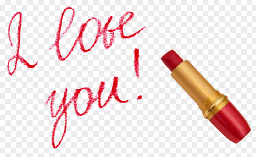 I Love You Lipstick Cosmetics Moisturizer Lancôme PNG