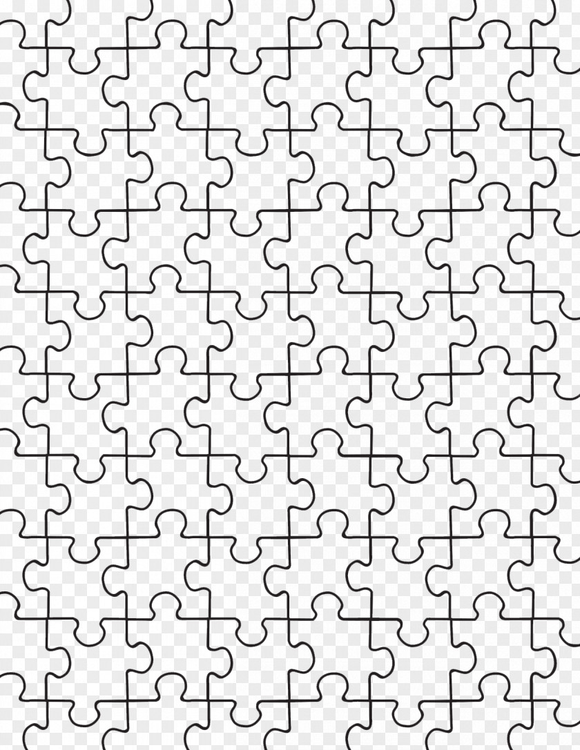 Jigsaw Puzzle White Music Pattern PNG puzzle Pattern, Template clipart PNG