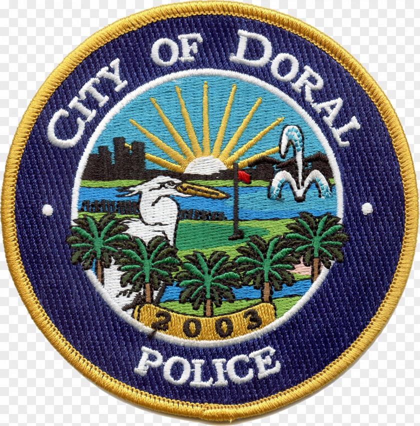 Police City Of Doral Department Officer Badge United States Capitol PNG