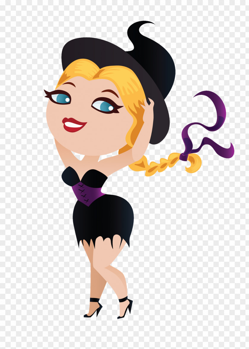 Reflexion Illustrator Witch Clip Art PNG