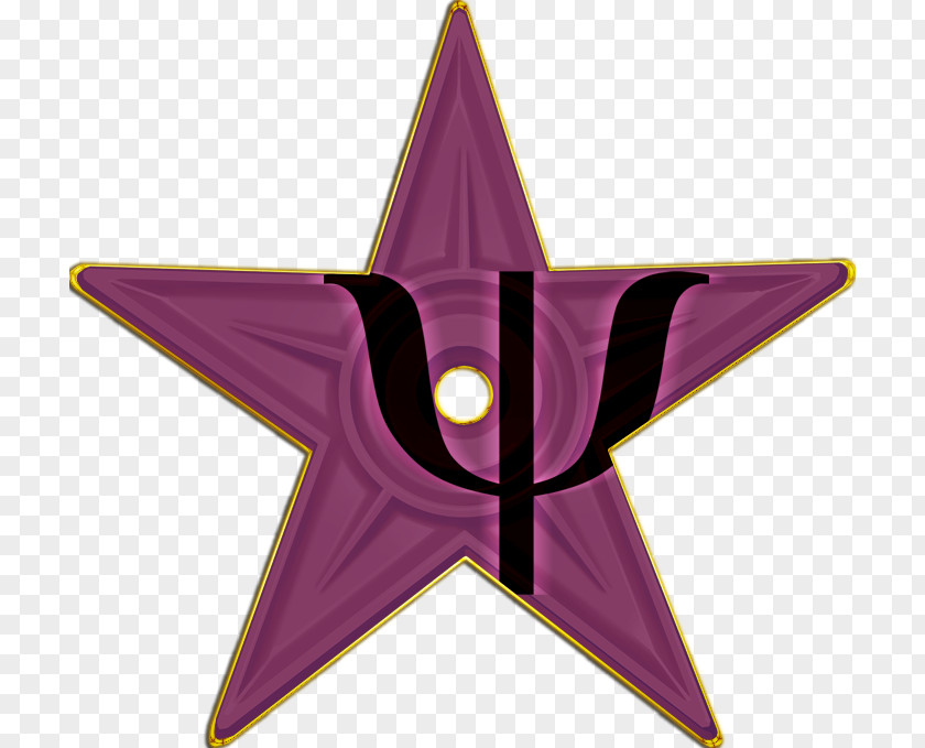 Star Red Metal Gold PNG