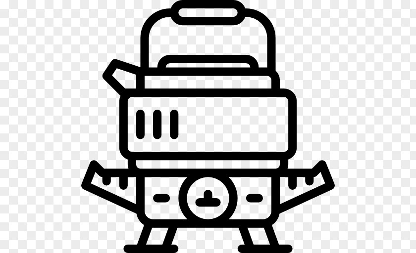 Stove Top Line White Clip Art PNG