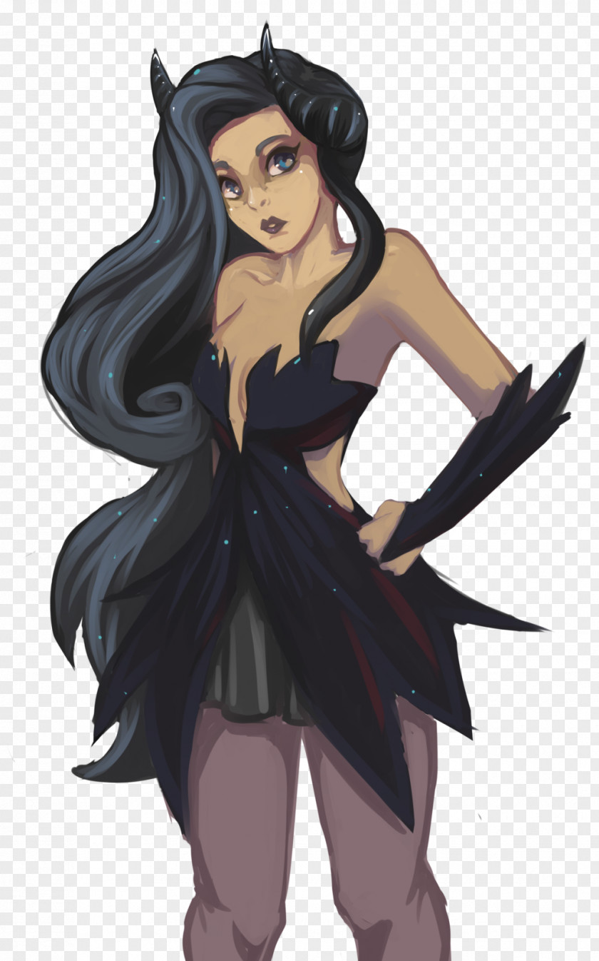 Succubus DeviantArt Fairy Black Hair PNG