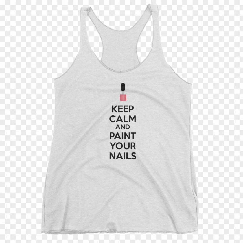 White Tank Top T-shirt Crop Tanktop PNG