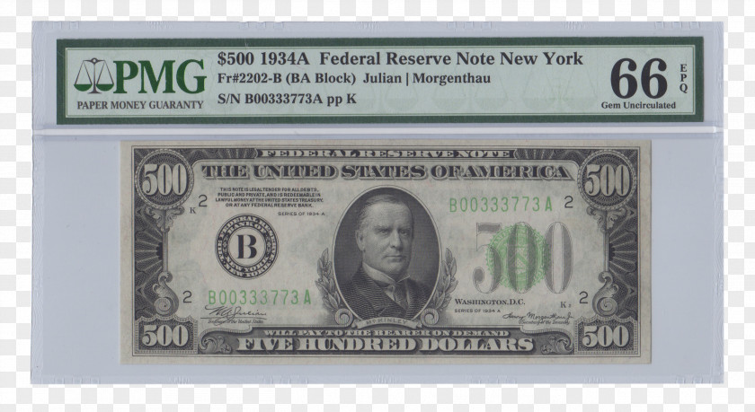 Banknote Federal Reserve Note United States Dollar One-dollar Bill Large Denominations Of Currency One Hundred-dollar PNG