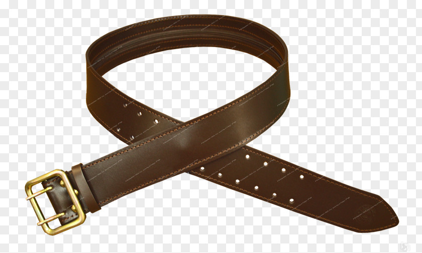 Belt Strap Buckle Leather Pocket PNG