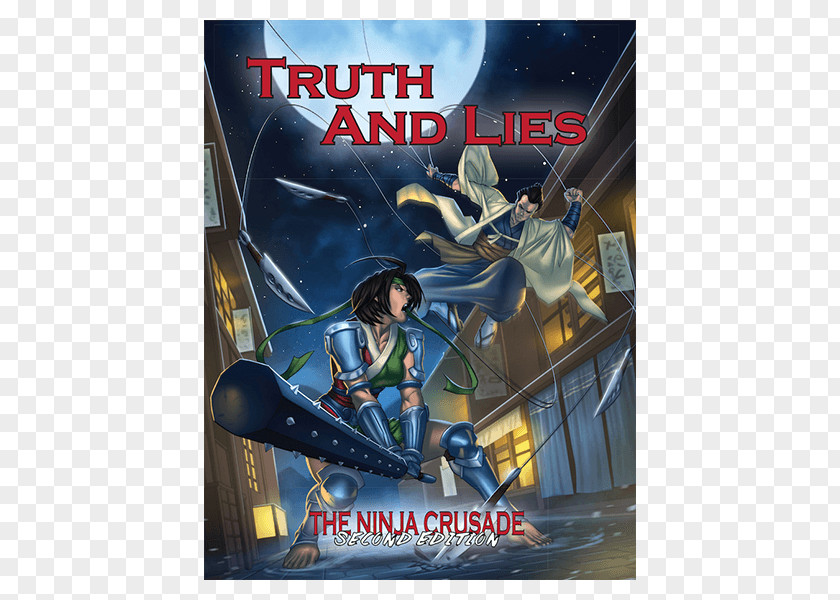 Book Truth And Lies 2nd Edition PC Game The Ninja Crusade Third Eye Games & Hobbies Action Toy Figures PNG