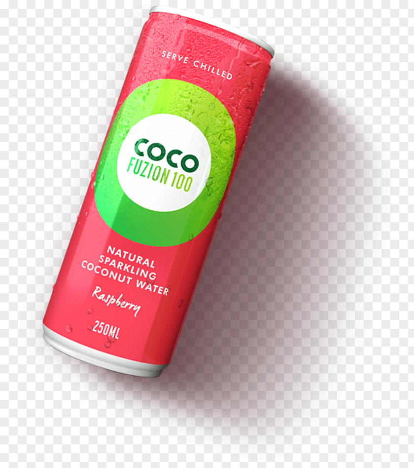 Coconut Water Can CocoFuzion100 Brand Product Design Sparkling Wine PNG