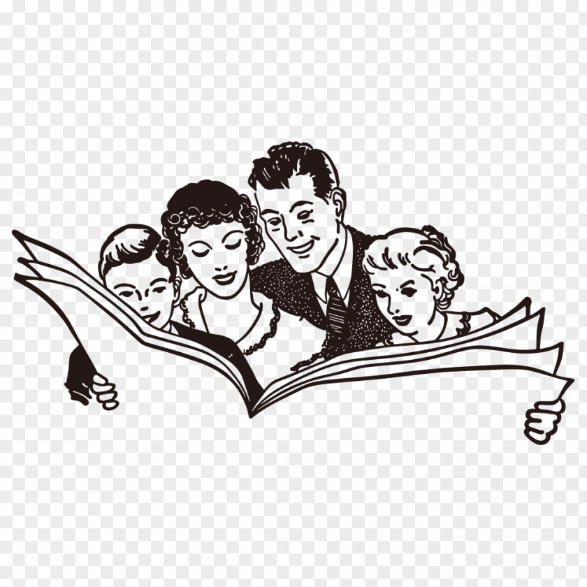 Family Newspaper Royalty-free Clip Art PNG