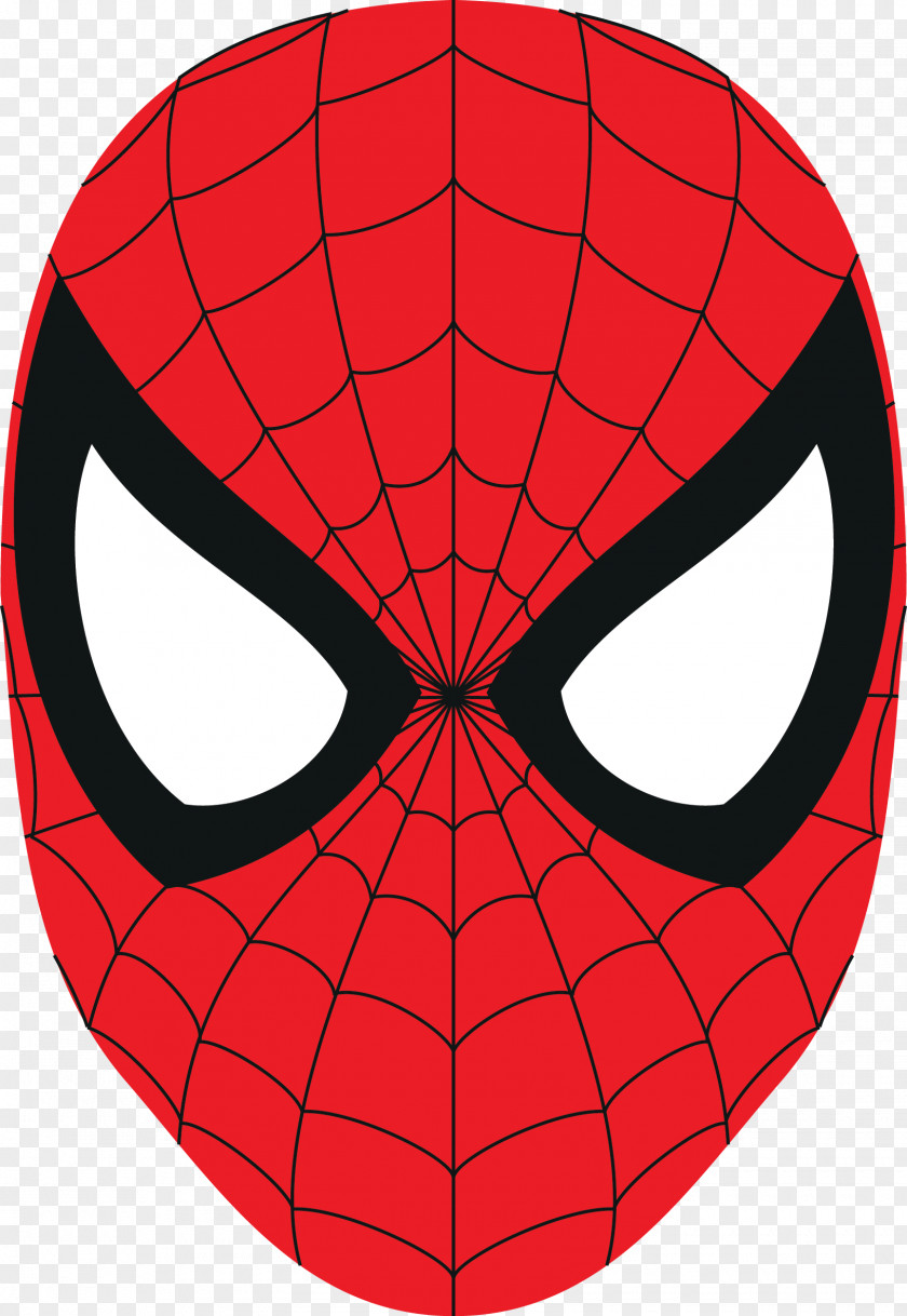 Mask Spider-Man Logo Clip Art PNG