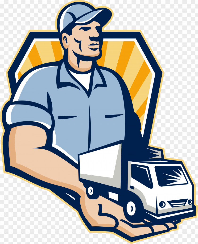 Moving Mover Van Delivery PNG