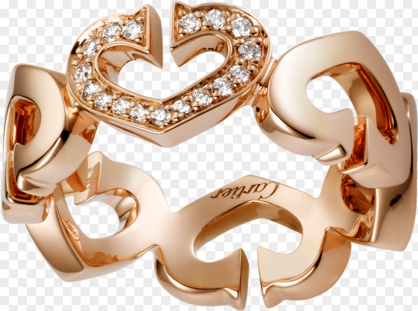 Pink Ring Cartier Eternity Jewellery Diamond PNG