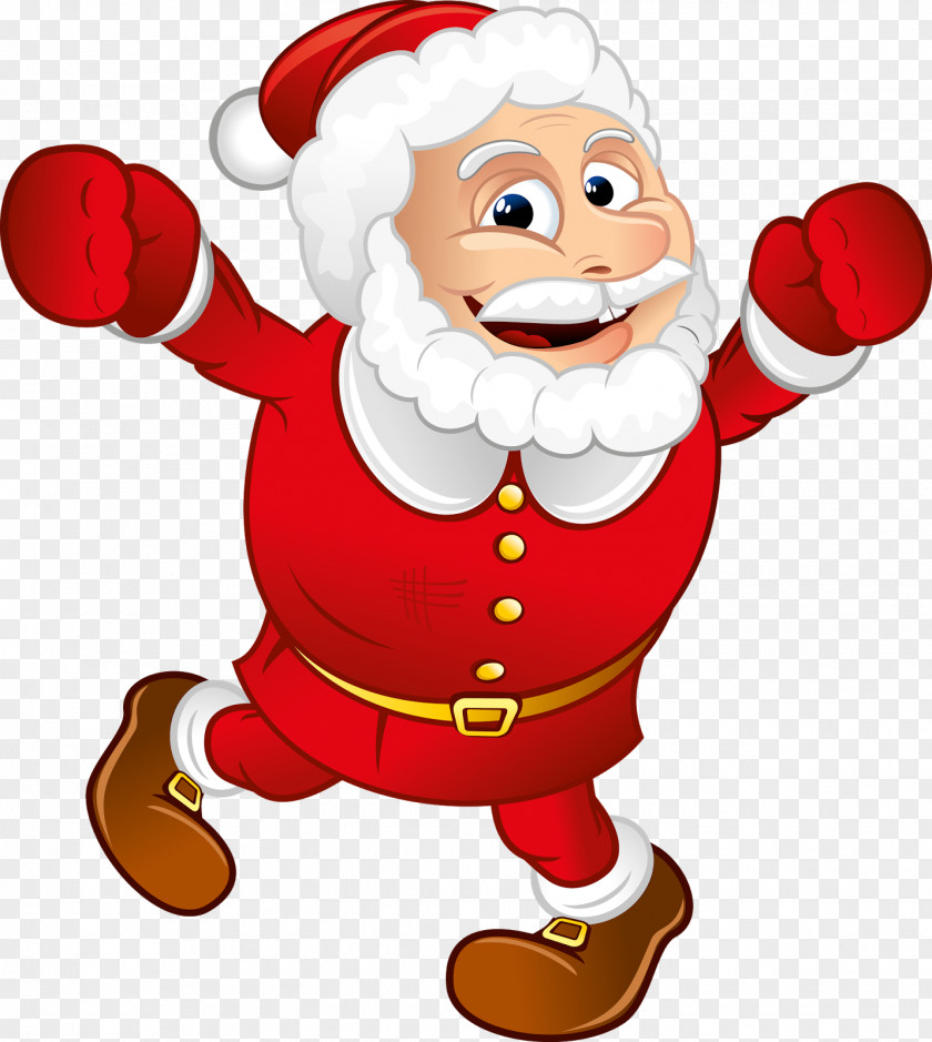 Saint Nicholas Santa Claus Rudolph Cartoon Clip Art PNG