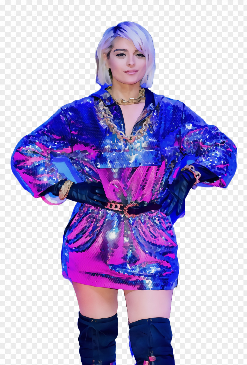 Silk Dress Outerwear Costume Purple PNG
