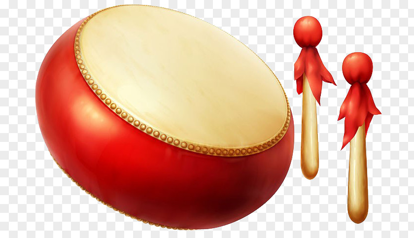 Traditional Percussion Drum Drumsticks China Illustration PNG