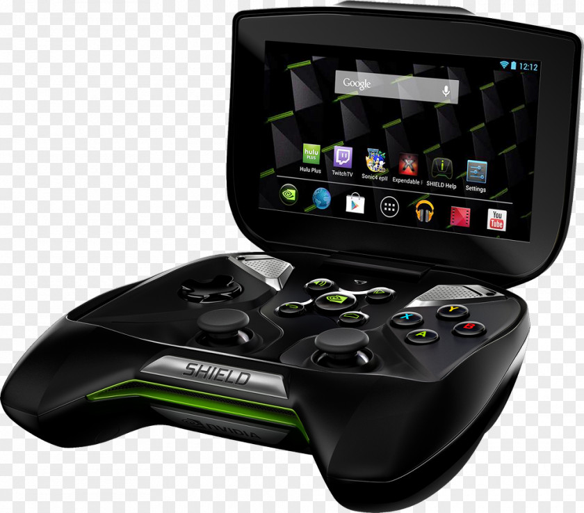 Xbox Shield Tablet Nvidia Handheld Game Console Tegra PNG