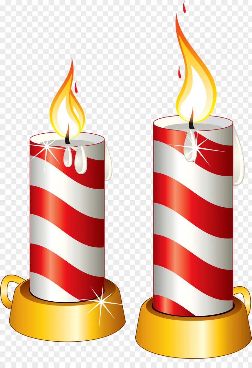 Christmas Candles Light Candle Clip Art PNG
