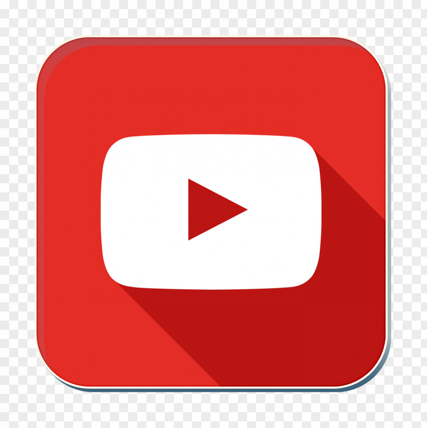 Material Property Rectangle Play Icon Tube Video PNG