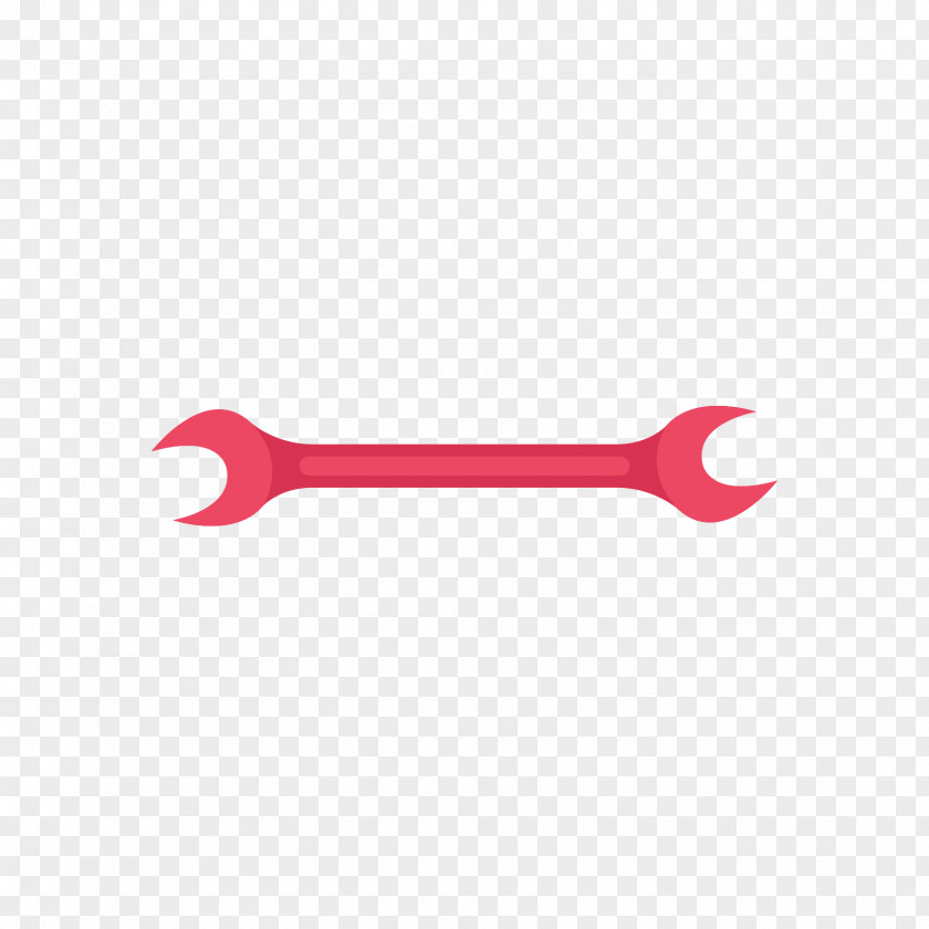 Red Wrench Adjustable Spanner PNG