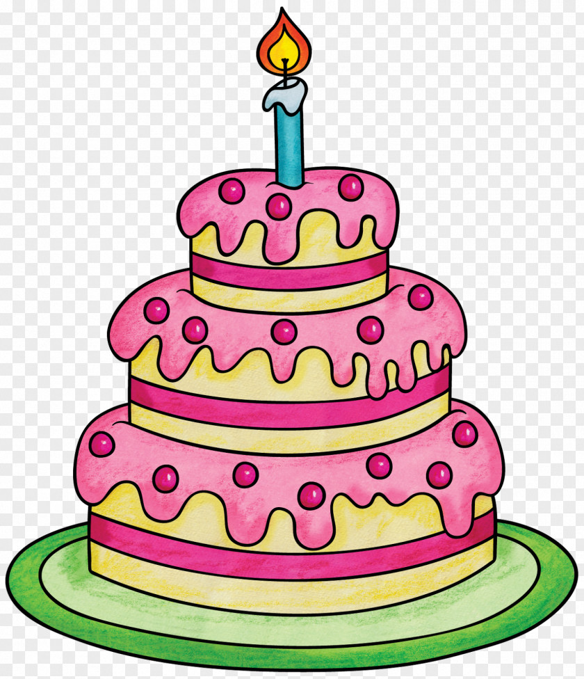Birthday Cake Torte Gift PNG