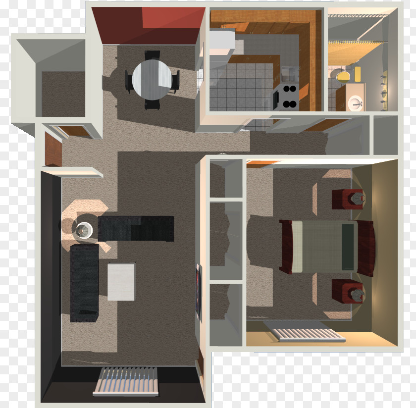 House 3D Floor Plan Architecture Interior Design Services PNG