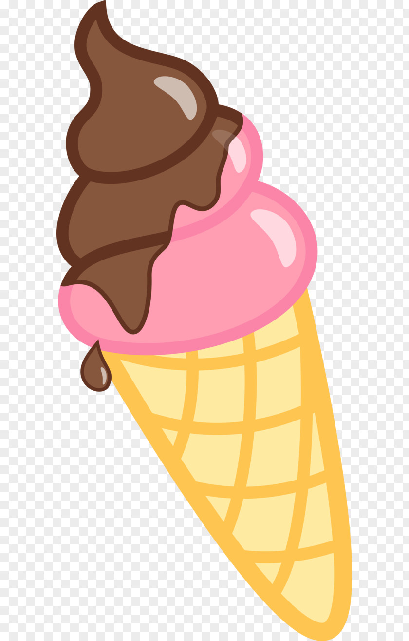 Last Vector Neapolitan Ice Cream Cones Strawberry PNG