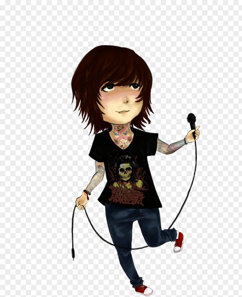 Microphone Child Illustration Bring Me The Horizon Animated Cartoon PNG