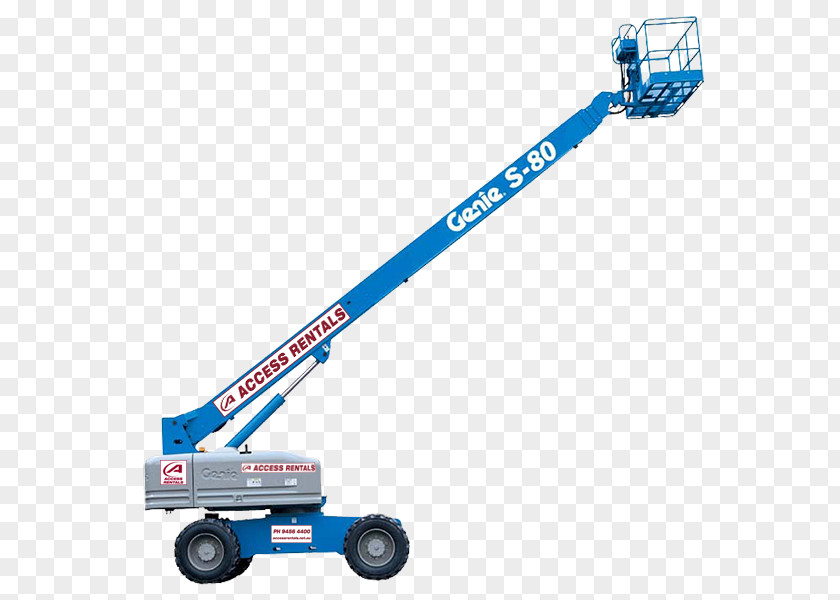 Crane Aerial Work Platform Genie Elevator Lift Table PNG