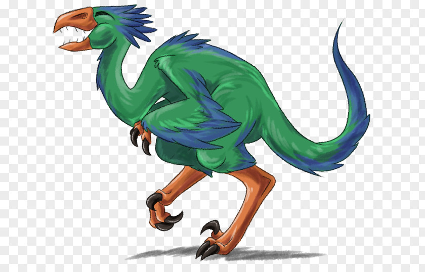 Feather Velociraptor Cartoon Beak PNG