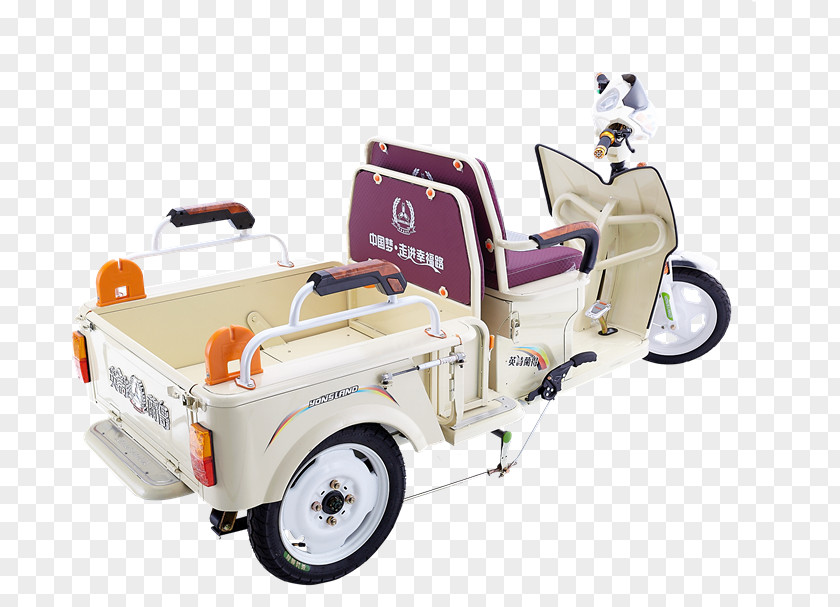 Motorized Tricycle Electric Car Motor Vehicle Wheel PNG