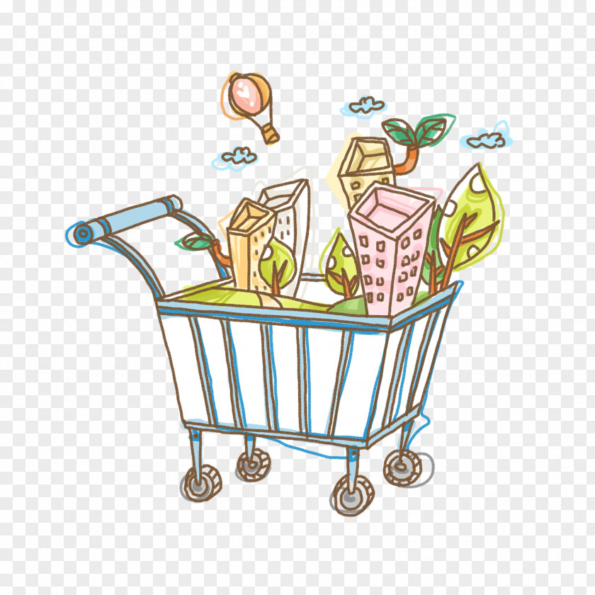 Shopping Cart Designer PNG