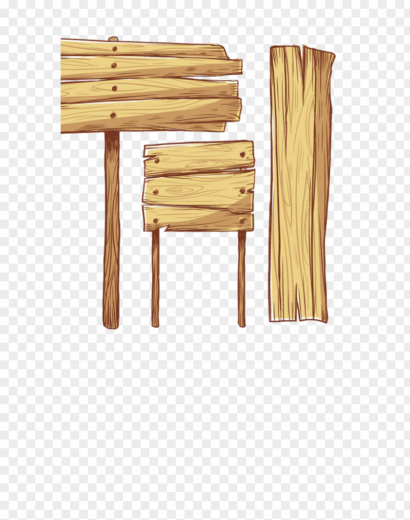 Wood Signs Plank Euclidean Vector PNG