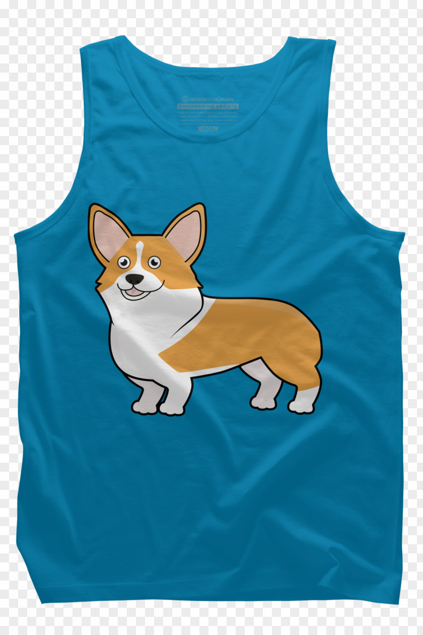 Corgi T-shirt Dog Clothes Sleeve Outerwear PNG