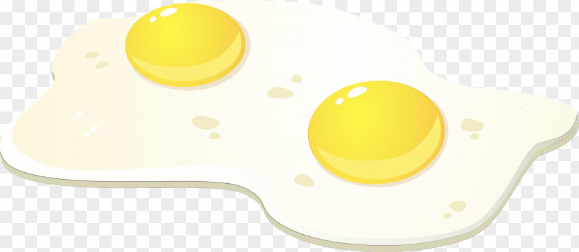 Food Fried Egg Watercolor Background PNG