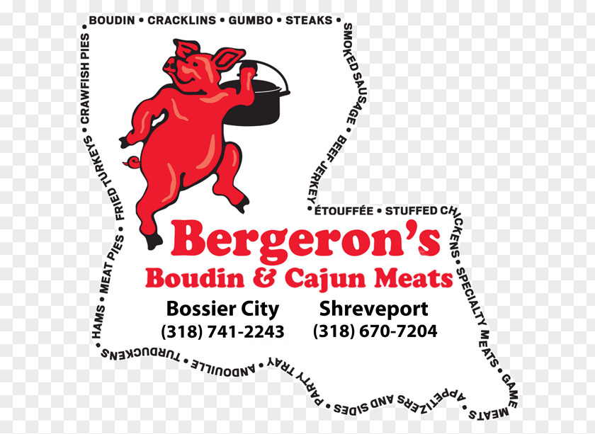 Meat Bergeron's Boudin And Cajun Meats Of Bossier City Cuisine Gumbo PNG