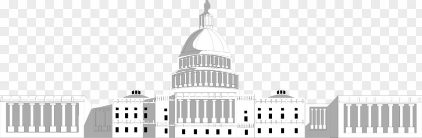 Sketch Building United States Capitol Dome Federal Government Of The Clip Art PNG