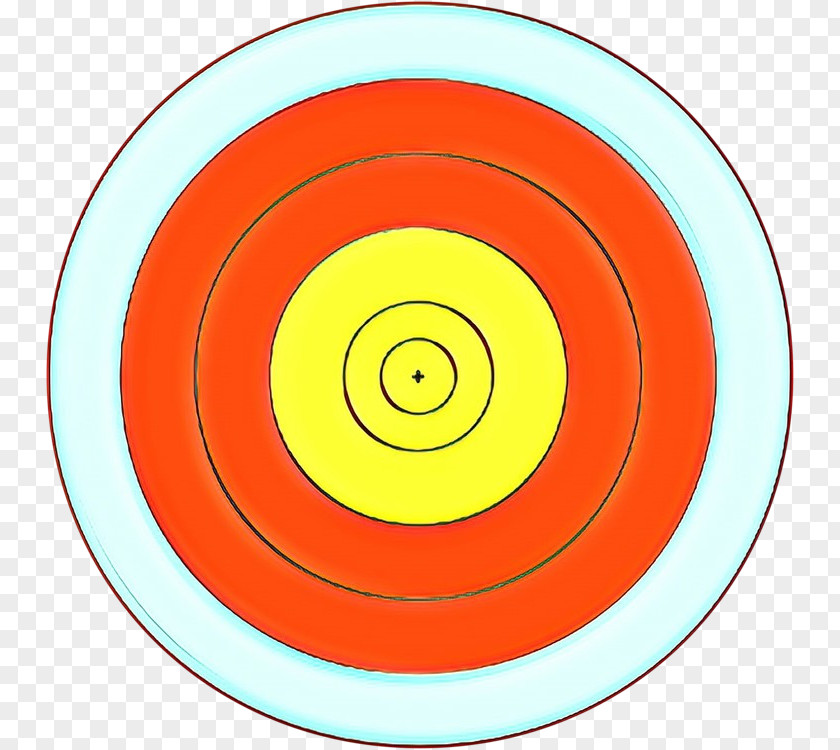 Target Archery Circle Recreation Plate PNG