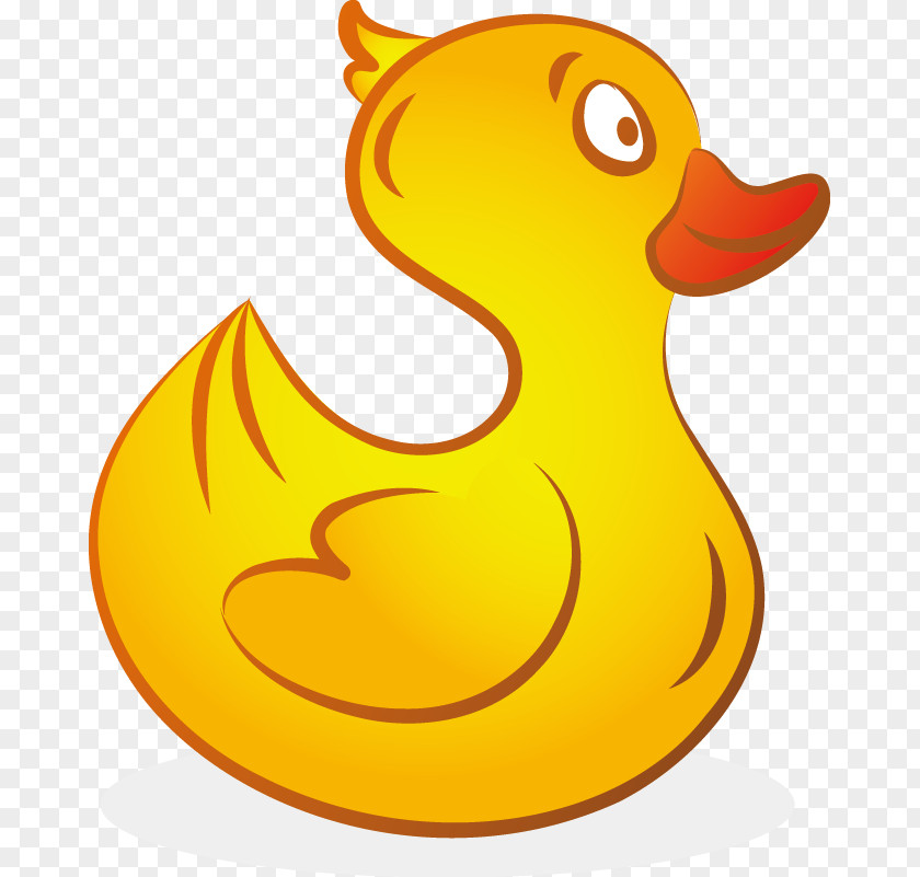Vector Cartoon Toy Duck Childrens Games Q-version Clip Art PNG