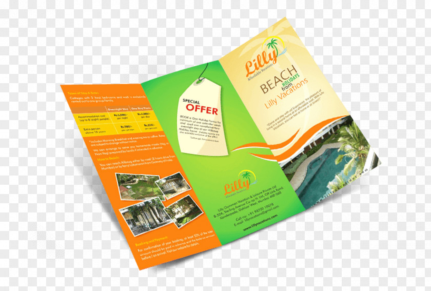 Tea Shop Brochure Service Pamphlet PNG