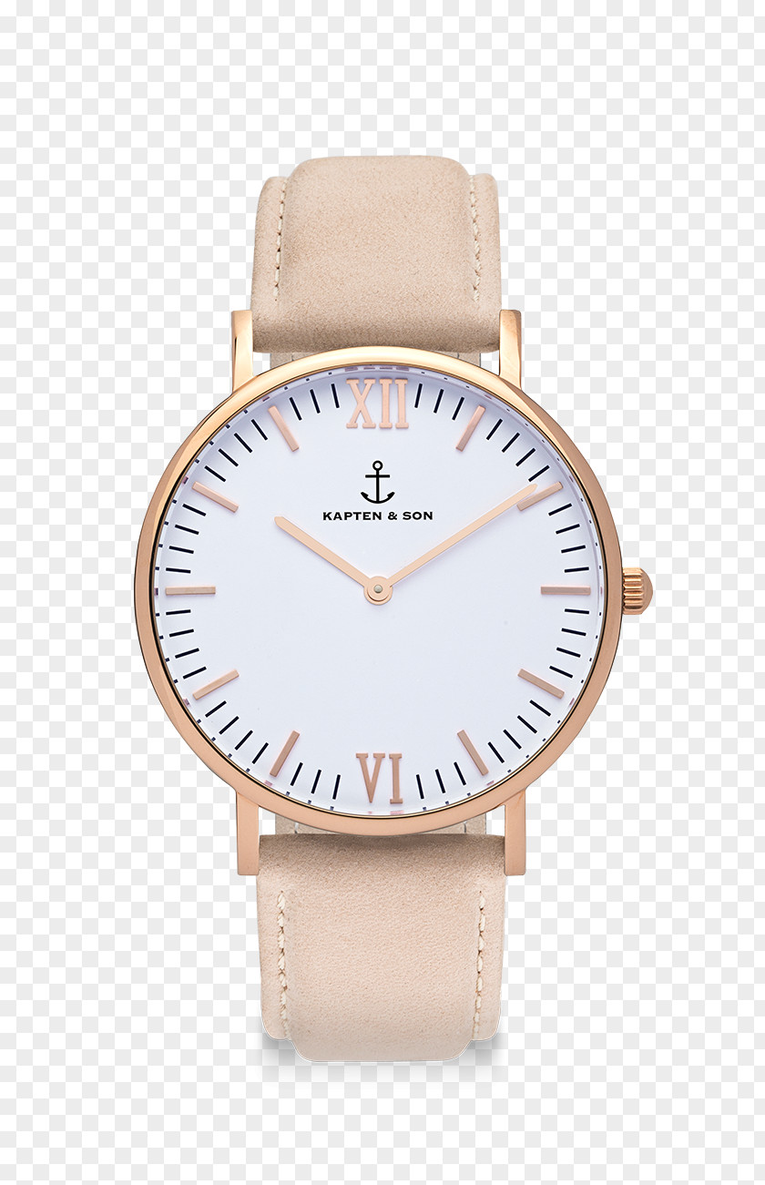 Watch Strap Quartz Clock Leather Clothing PNG