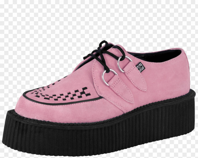 Bea Miller Suede Sneakers Brothel Creeper T.U.K. Shoe PNG