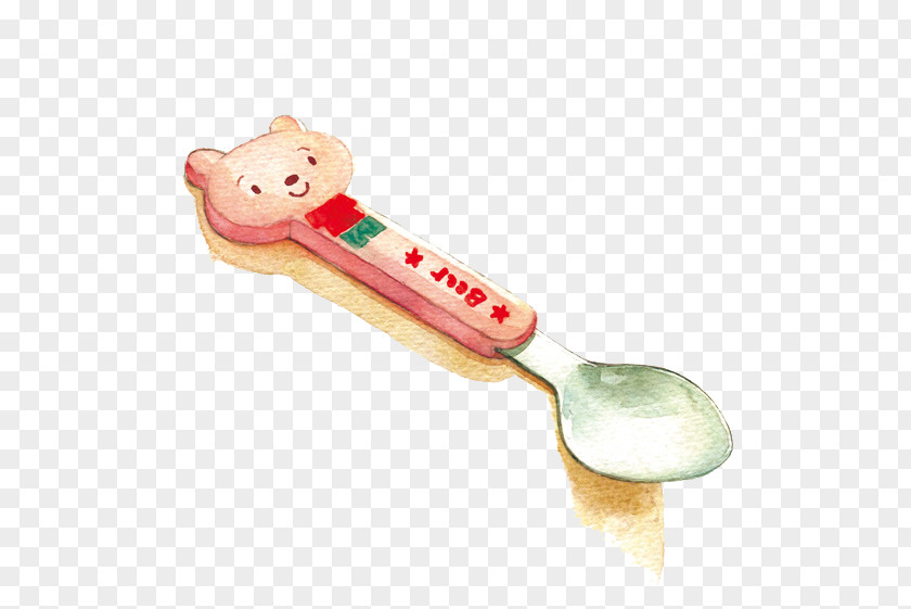 Bear Spoon Fork PNG