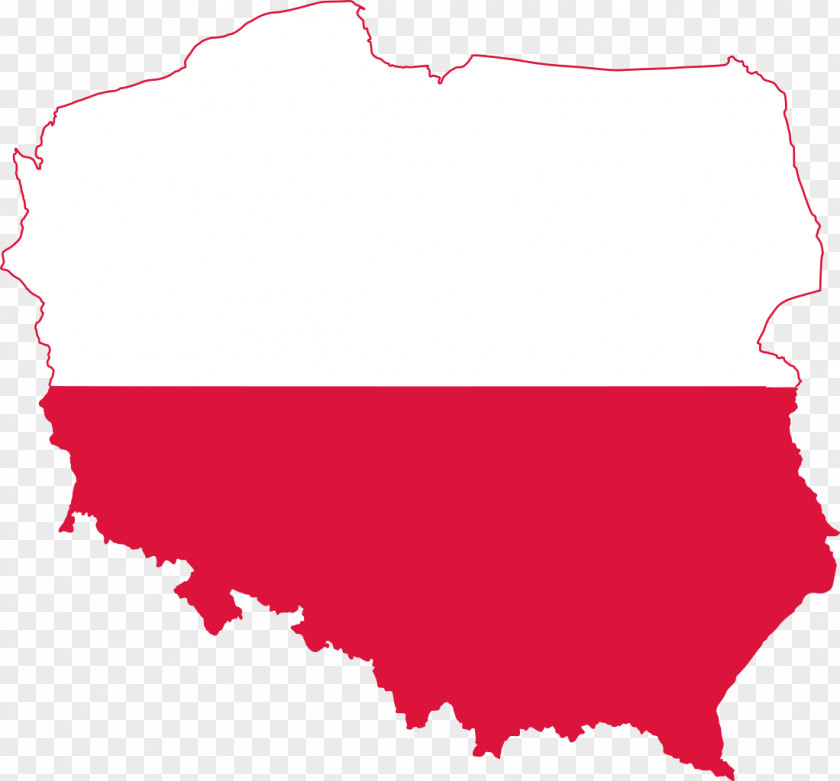 Polish Flag Of Poland Map PNG