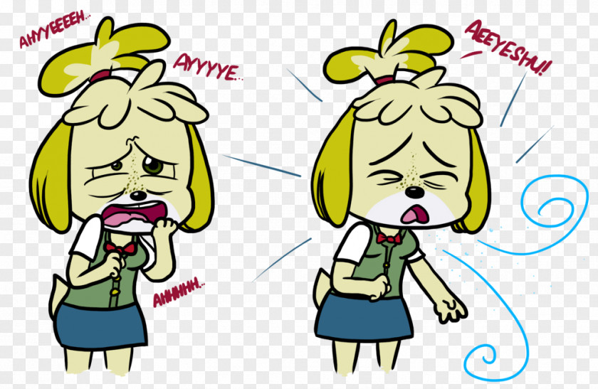 Sneezes Animal Crossing: New Leaf Art PNG