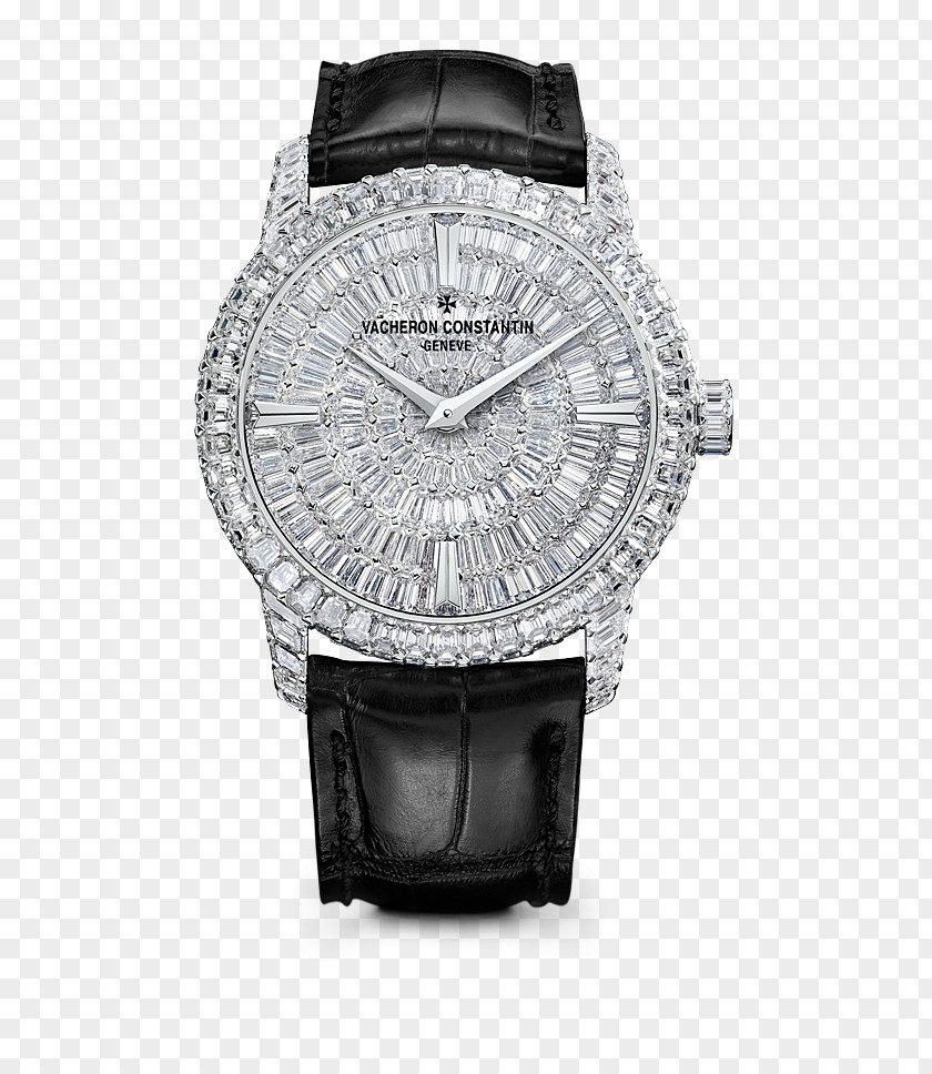 Vacheron Constantin Watch Black Male Jewellery Silver Clock PNG