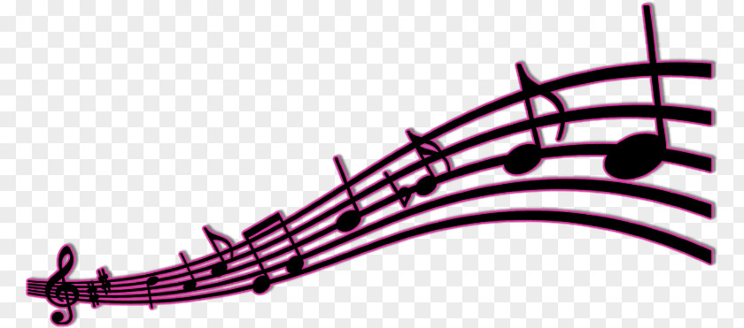 Dancing Notes Musical Note Art Staff Composition PNG