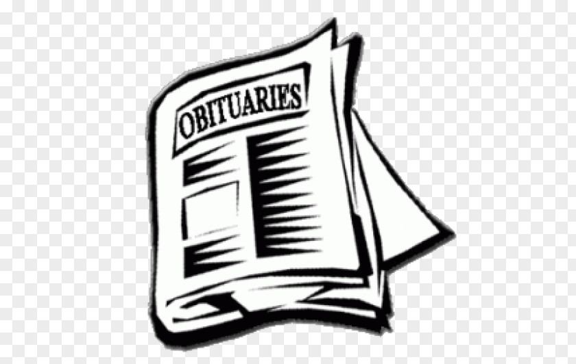 Funeral Obituary Death Burial Newspaper PNG