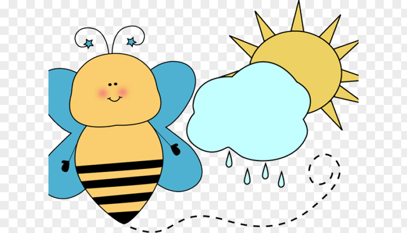 Membranewinged Insect Yellow Preschool Cartoon PNG