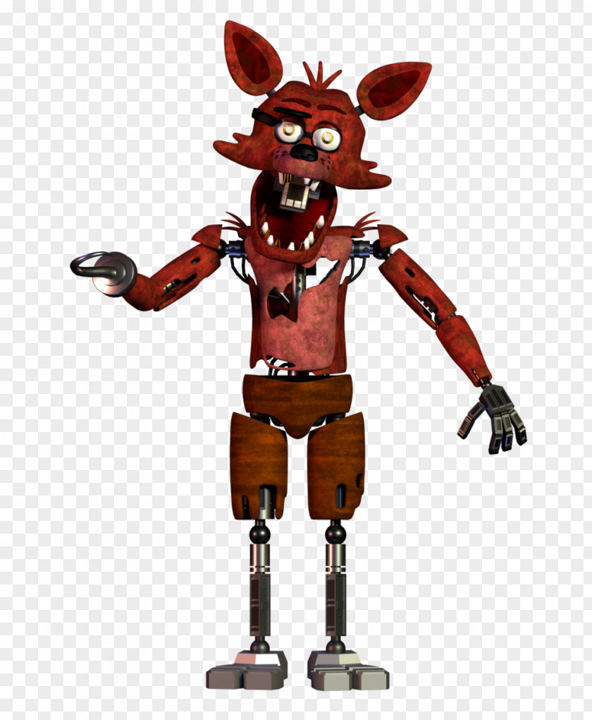 Nightmare Foxy Five Nights At Freddy's 4 DeviantArt V6 Engine PNG